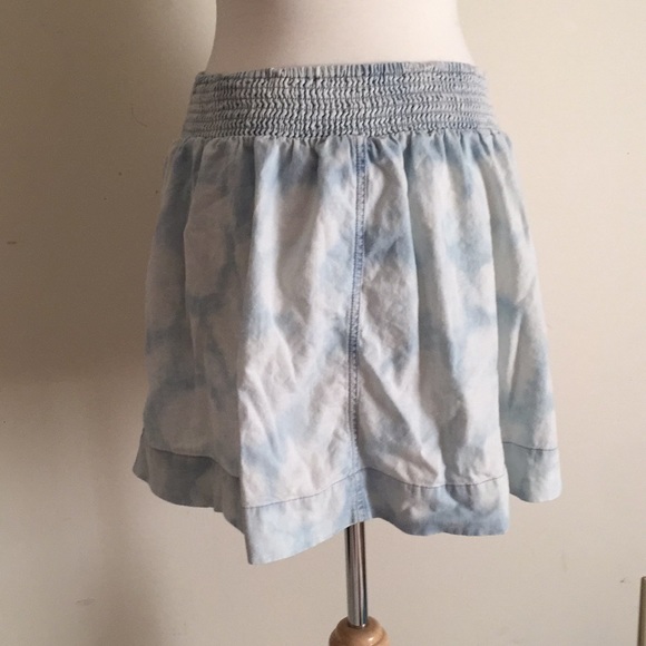 Retro American Eagle Outfitters Chambray Skirt 80s - Picture 6 of 8